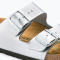 Klapki damskie BIRKENSTOCK Arizona BF Narrow silver 9