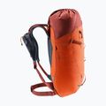 Plecak wspinaczkowy damski deuter Guide 22 l SL papaya-redwood 3