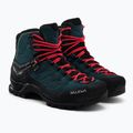 Buty trekkingowe damskie Salewa MTN Trainer Mid GTX atlantic deep/ombre blue 5