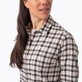 Koszula damska Salewa Fanes Flannel 5PL oatmeal/black out 4