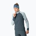 Bluza do biegania damska DYNAFIT Alpine 1/2 Zip Tee cloud blue/0720