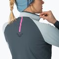 Bluza do biegania damska DYNAFIT Alpine 1/2 Zip Tee cloud blue/0720 5