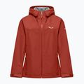 Kurtka przeciwdeszczowa damska Salewa Puez Aqua 4 PTX 2.5L etruscan red 6