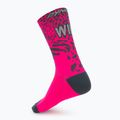 Skarpety DYNAFIT Run Wild Crew pink glo 2