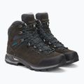 Buty trekkingowe damskie LOWA Badia GTX anthracite/blue 4