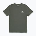 Koszulka męska Alpha Industries Basic Small Logo dark olive 7