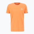 Koszulka męska Alpha Industries Basic Small Logo tangerine 3
