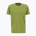 Koszulka męska Alpha Industries Basic Small Logo moss green 3