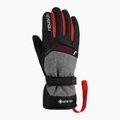 Rękawice narciarskie dziecięce Reusch Flash Gore-Tex black/black melange/fire red 3