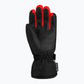 Rękawice narciarskie dziecięce Reusch Flash Gore-Tex black/black melange/fire red 4
