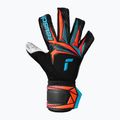 Rękawice bramkarskie Reusch Attrakt Advance Evolution Glueprint black/aqua blue/shocking orange 2