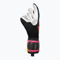 Rękawice bramkarskie Reusch Attrakt Advance Evolution Glueprint black/aqua blue/shocking orange 4