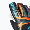 Rękawice bramkarskie Reusch Attrakt Advance Evolution Glueprint black/aqua blue/shocking orange 6