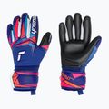 Rękawice bramkarskie dziecięce Reusch Attrakt Infinity Evolution NC Junior sharp blue/shocking orange/black