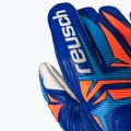 Rękawice bramkarskie Reusch Attrakt Grip sharp blue/white/shocking orange 7