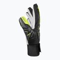 Rękawice bramkarskie dziecięce Reusch Attrakt Starter Solid Finger Support Junior black/safety yellow 4