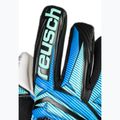 Rękawice bramkarskie dziecięce Reusch Attrakt RE:GRIP NC Junior black/ocean light 6