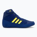 Buty zapaśnicze dziecięce adidas Havoc 2 blue yellow 2