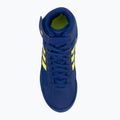 Buty zapaśnicze dziecięce adidas Havoc 2 blue yellow 5