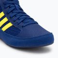 Buty zapaśnicze dziecięce adidas Havoc 2 blue yellow 7