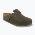 Klapki BIRKENSTOCK Boston Suede Leather thyme 8