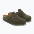 Klapki BIRKENSTOCK Boston Suede Leather thyme 10