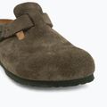 Klapki BIRKENSTOCK Boston Suede Leather thyme 7