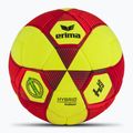 Piłka do piłki nożnej ERIMA Hybrid Indoor yellow/red rozmiar 4