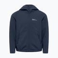 Kurtka softshell dziecięca Jack Wolfskin Fourwinds night blue 5