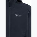 Kurtka softshell dziecięca Jack Wolfskin Fourwinds night blue 9