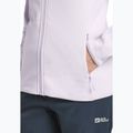 Bluza damska Jack Wolfskin Baiselberg Hooded FZ pale lavendar 5