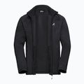 Bluza trekkingowa męska Jack Wolfskin Peak District Full Zip black 9