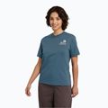 Koszulka damska Jack Wolfskin Cadena tent aluminium blue