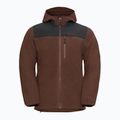Bluza polarowa męska Jack Wolfskin Kammweg Pile Fz hot choc 7