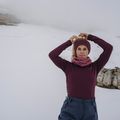 Bluza termoaktywna damska Jack Wolfskin Infinite Warm amaranth 5