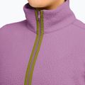 Bluza polarowa damska Jack Wolfskin Lite Curl Full Zip vivid orchid 4