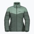 Kurtka puchowa damska Jack Wolfskin Herzberg Down hedge green 5