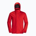 Kurtka przeciwdeszczowa męska Jack Wolfskin Stormy Point 2L strong red 6