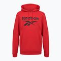 Bluza męska Reebok Identity Big Logo Fleece Hoodie vector red/black