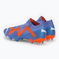 Buty piłkarskie męskie PUMA Future Ultimate MXSG blue glimmer/puma white/ultra orange 3