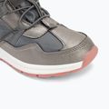 Śniegowce juniorskie KangaROOS K-PE Ski RTX steel grey/dusty rose 7