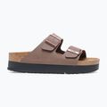 Klapki BIRKENSTOCK x Papillio Arizona Flex Platform Birko-Flor Narrow mocca 9