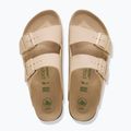 Klapki BIRKENSTOCK x Papillio Arizona Flex Platform Birko-Flor Narrow sandcastle 10