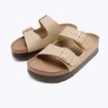 Klapki BIRKENSTOCK x Papillio Arizona Flex Platform Birko-Flor Narrow sandcastle 11
