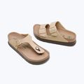Klapki BIRKENSTOCK x Papillio Arizona Flex Platform Birko-Flor Narrow sandcastle 12