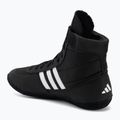 Buty zapaśnicze męskie adidas Combat Speed 4 core black/footwear white 3