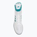 Buty bokserskie adidas Combat Speed.4 footwear white/purple team/grey three 5