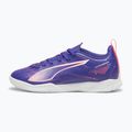 Buty piłkarskie dziecięce PUMA Ultra 5 Play IT Jr lapis lazuli/puma white/sunset gloe 9