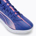 Buty piłkarskie dziecięce PUMA Ultra 5 Play IT Jr lapis lazuli/puma white/sunset gloe 7