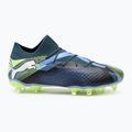Buty piłkarskie męskie PUMA Future 7 Pro FG/AG grey skies/puma white 2